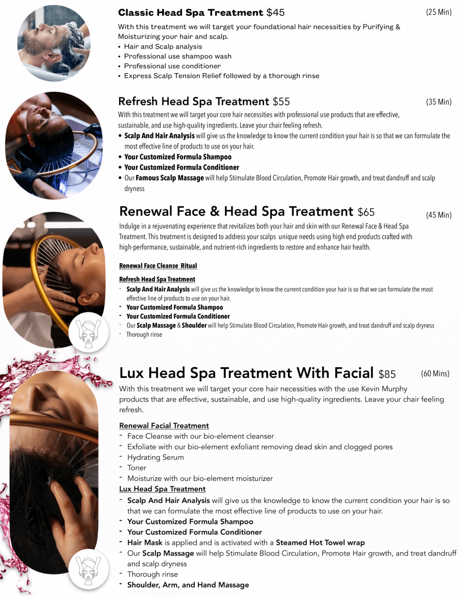 7WONDERS headspa menu -2
