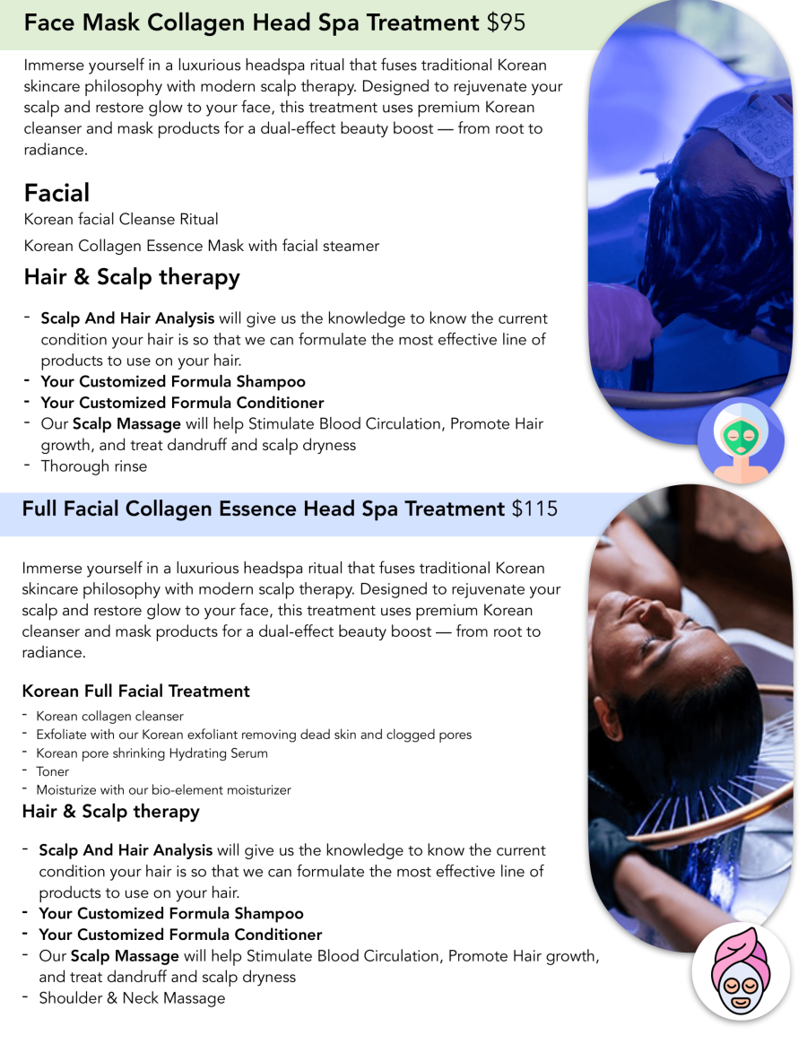 7WONDERS headspa menu -5